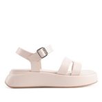 NINE WEST Kırık Beyaz Sandalet, 36 EU, VELART 5FX, Kırık Beyaz-101948143, Kadın