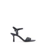 Nine West Lamarta 5FX Siyah Kadın Topuklu Sandalet