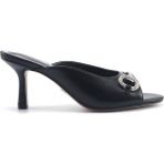 Nine West Lamasta 5FX Siyah Kadın Topuklu Terlik