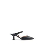 Nine West Larla 5FX Siyah Kadın Topuklu Terlik
