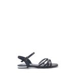 Nine West MABERA 5FX Siyah Kadın Düz Sandalet