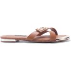 Nine West Malvina 5FX Kum Kadın Düz Terlik