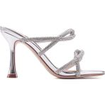 Nine West MANA 3PR Gümüş Kadın Topuklu Terlik