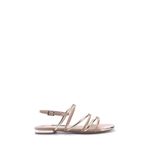 Nine West Marcela 5FX Bej Kadın Düz Sandalet