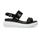 Nine West Meratra 4FX Siyah Kadın Comfort Sandalet