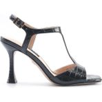 Nine West Mior 5FX Siyah Kadın Topuklu Sandalet