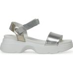 Nine West Nuyt2 3FX Gümüş Kadın Sandalet