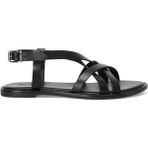 Nine West Odarya Düz Siyah Kadın Sandalet