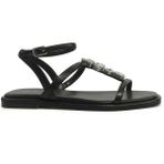 Nine West Ophelı 6fx Siyah Kadın Düz Sandalet
