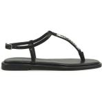 Nine West Orıa 6fx Siyah Kadın Düz Sandalet