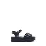 Nine West Orkessa 5FX Siyah Kadın Düz Sandalet