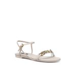 Nine West Perle 2FX Siyah Kadın Düz Sandalet