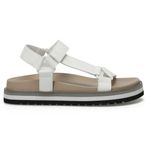 Nine West Rogo 3FX Beyaz Kadın Kalın Taban Sandalet