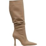 Nine West Savıo 3pr Nude Kadın Topuklu Çizme - Bej