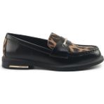 Nine West Tıada5 5pr Leopar Kadın Loafer - Kahverengi