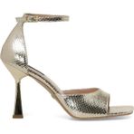 Nine West Vadoca 4FX Altın Kadın Topuklu Sandalet