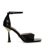 Nine West Vadoca 4FX Siyah Topuklu Kadın Sandalet