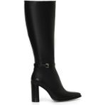 Nine West Vaira 4PR Siyah Kadın Topuklu Çizme
