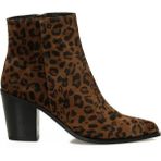 Nine West Venıze5 5pr Leopar Kadın Kovboy Bot - Kahverengi