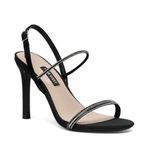 Nine West Zarina 2FX Siyah Kadın Sandalet