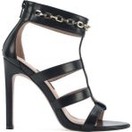 Nine West Zeinup 2PR Siyah Kadın Topuklu Sandalet