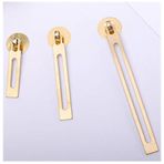 Ningvong Pirinç Tek Delikli Kol, Basit Gardırop, Ayakkabı Dolabı, Kitaplık Çekmece Kolu, Altın Kulp, 60 mm küçük-60 mm Küçük