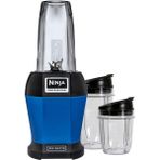 Ninja BL451BL Nutri Pro Deluxe Blender, Blue - Siyah