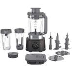 Ninja CO401B Foodi Power Blender Ultimate System With 72 Oz Mixing & Food Processing Sahaer, Xl Smoothie Bowl Maker And Nutrient Extractor* & 7 Functions, Black - Siyah