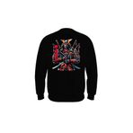 Ninja Unisex Sweatshirt (50, Siyah, 2XL)