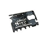 Ninja Wallet Survival Acil Durum Kiti / Kartı - 18 In 1 - Renkli