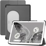 NINKI Uyumlu Google Pixel Tablet 2023 Kılıfı, Google Pixel Tablet Kılıfı (Otomatik Uyanma/Uyku) (Çoklu Görüş Açısı),İnce Sert PC + PU Deri Arka Kapak Koruyucu Kılıf Pixel Tablet 2023 Kılıf Gri