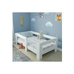 Ninnimo Beyaz Mdf 70X130 Yatak Uyumlu Montessori Karyola