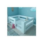 Ninnimo Çocuk Beyaz Mdf 70X110 Yatak Uyumlu Vega Montessori Karyola