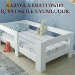 Ninnimo Montessori 70X110 Yatak Uyumlu Mdf Karyola