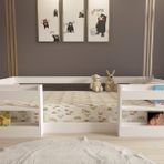 NİNNİMO MONTESSORİ 90x190 YATAK UYUMLU MDF KARYOLA MM6-1