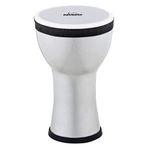 Nino Elements Mini 6 inç Djembe, Metallic Silver