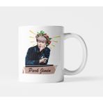 Nino Store Bts Park Jimin K-Pop Müzik Hayranlarına Hediyelik Baskılı Kupa Bardak - Beyaz - 300 ml
