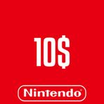 Nintendo 10 USD Hediye Kartı
