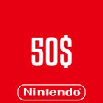 Nintendo 50 USD Hediye Kartı