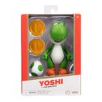 Nintendo Super Mario Figür Yoshi w/Egg Koleksiyon Kutusunda, 10 cm, Çok renkli