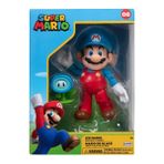 Nintendo Super Mario Figürü Buz Mario Ve Çiçek Lisanslı 10 Cm