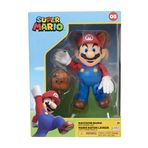 Nintendo Super Mario Figürü Racoon Mario Koleksiyon Kutusunda, 10 cm