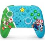Nintendo Switch 2 Kablosuz Geliştirilmiş Oyun Kolu Lisanslı Mario Super Star Friends Powera