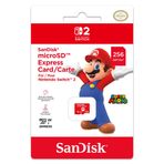 Nıntendo Swıtch 2 Mıcro Sd Card Sandısk Marıo 256GB
