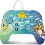 Nintendo Switch Için Geliştirilmiş Kablolu Powera Controller – Pikachu Evrimi, Oyun Kumandası, Oyun Kumandası, Kablolu Denetleyici, Resmi Lisanslı - Beyaz