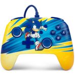 Nintendo Switch için geliştirilmiş kablolu PowerA Controller – Sonic-Boost, Gamepad, oyun kumandası, kablolu denetleyici, resmi lisanslı