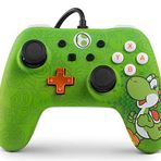 Nintendo Switch için kablolu PowerA kontrol cihazı - Yoshi, Gamepad, oyun kumandası, kablolu denetleyici, resmi lisanslı