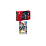 Nintendo Switch Konsol Neon Red Blue + Super Smash Bros Ultımate Switch Oyun
