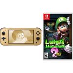Nintendo Switch Lite Hyrule Edition Luigi's Mansion 2 Hd Oyunlu Özel Sürüm Oyun Konsolu