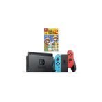 Nintendo Switch Mavi Kırmızı Joy - Con + Super Mario Maker 2 Oyunu ( İthalatçı Garantili )